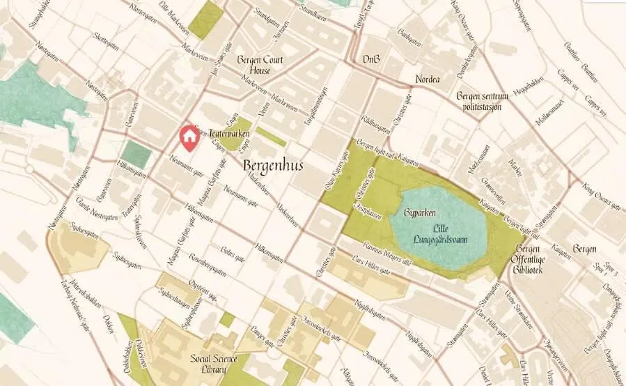 ברגן Dinbnb Apartments I Charming 3-Bedroom In The Heart Of The City
